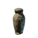 雕刻石灰石花瓶 I